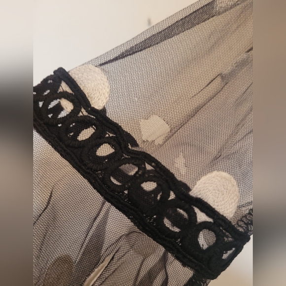 Parisian sheer polka dot dress, size 6 - Picture 5 of 5